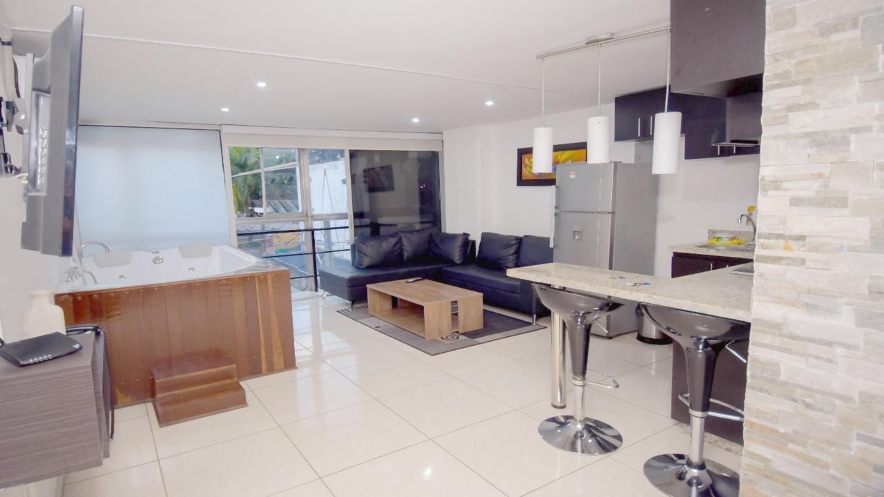 Apartamento Lleras Ac Hot Tub Medellín Eksteriør bilde