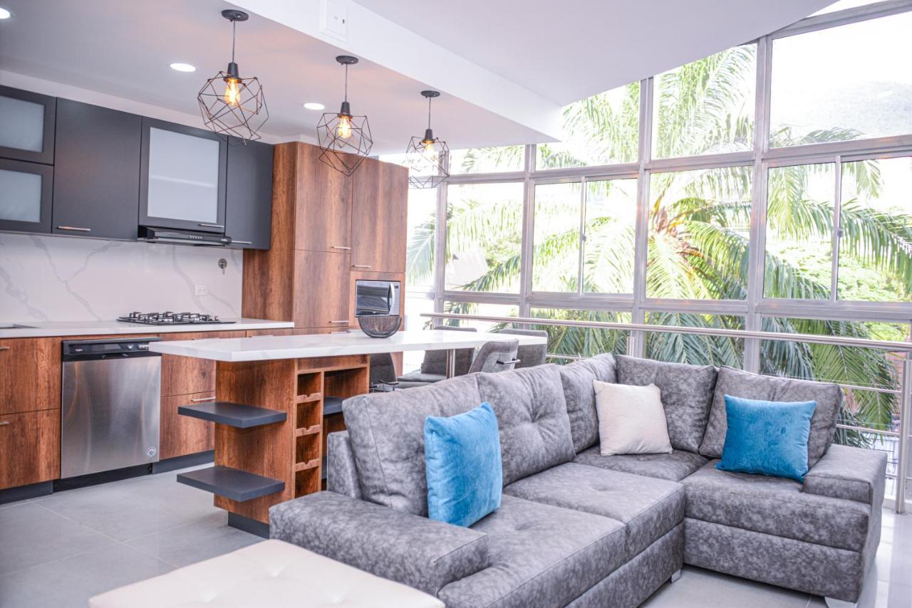 Apartamento Lleras Ac Hot Tub Medellín Eksteriør bilde
