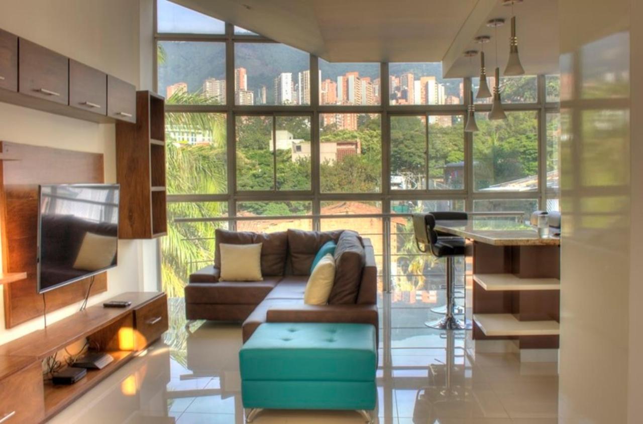 Apartamento Lleras Ac Hot Tub Medellín Eksteriør bilde